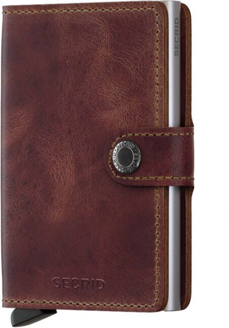 Secrid pasjeshouder Miniwallet Vintage bruin - Foto 4