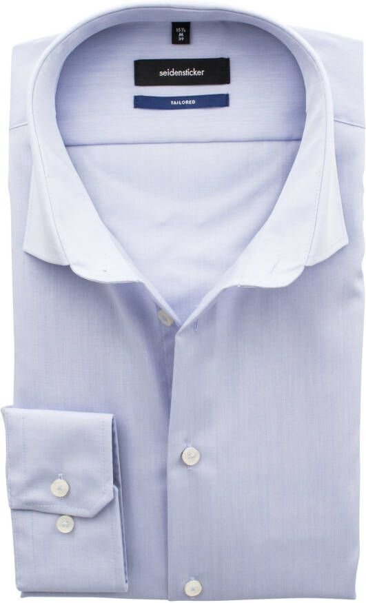 Seidensticker Businessoverhemd Shaped extra lange mouwen kentkraag uni