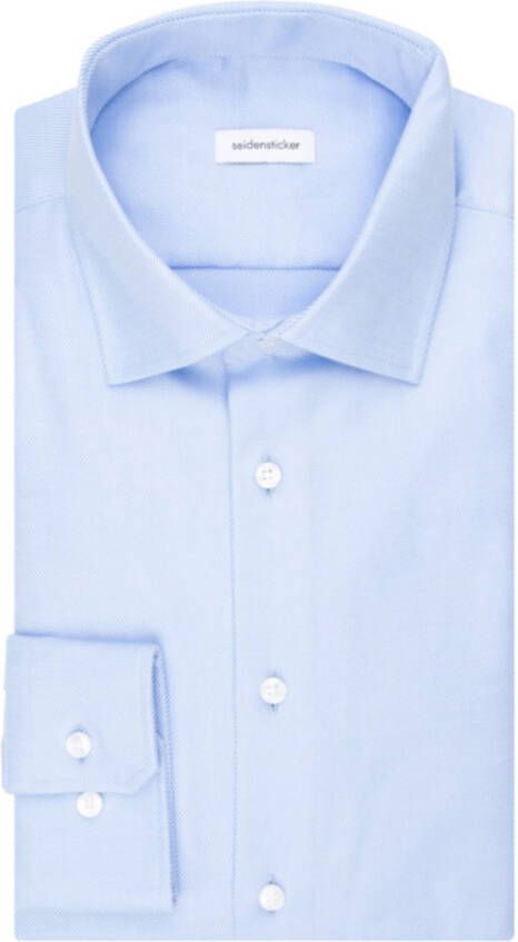 Seidensticker Businessoverhemd Shaped lange mouwen kentkraag uni