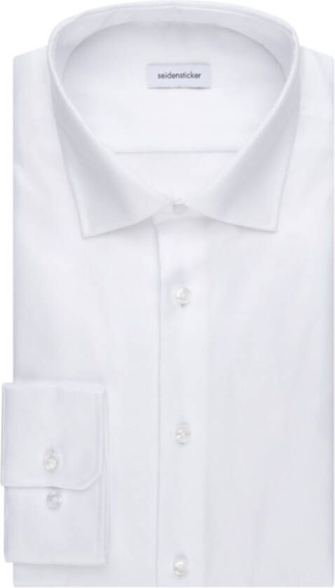 Seidensticker Businessoverhemd Shaped lange mouwen kentkraag uni