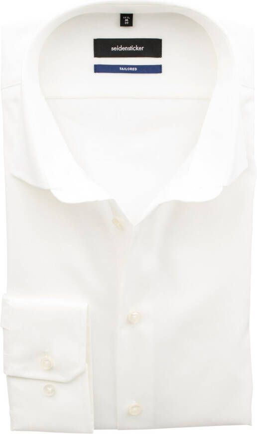 Seidensticker Businessoverhemd Zwarte roos Shaped 1 1 Kentkraag effen - Foto 3