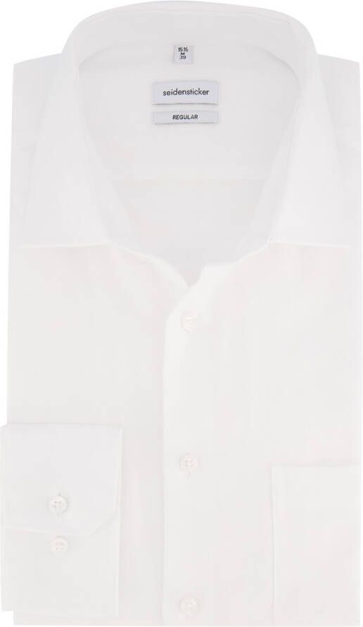 Seidensticker Businessoverhemd Zwarte roos Regular 1 1 Kent kraag effen - Foto 13