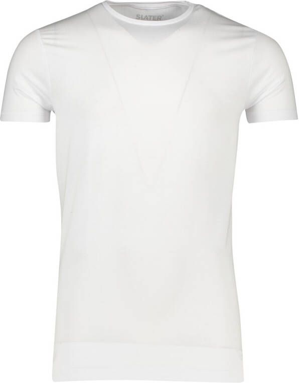Slater 2-pack The Perfect T-shirt 10+10 O-Hals Wit - Foto 4
