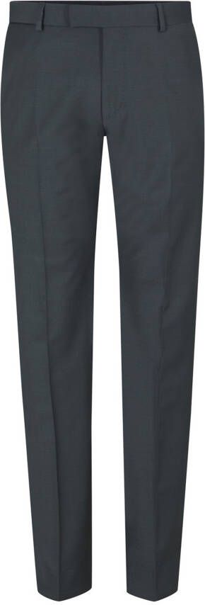 Strellson pantalon mix en match groen effen wol slim fit