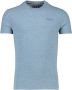 Superdry gemêleerd basic T-shirt desert sky blue grit - Thumbnail 4