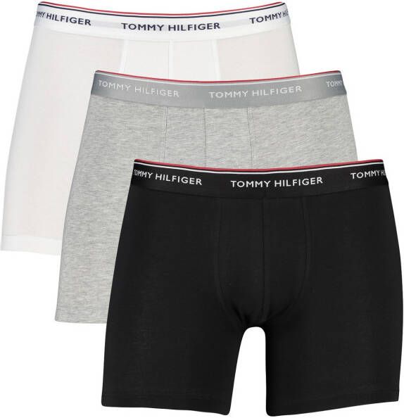 Tommy Hilfiger boxers 3-pack zwart grijs wit - Foto 3