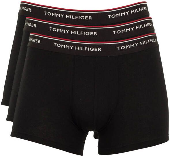 Tommy Hilfiger boxershort 3-pack koolzwart