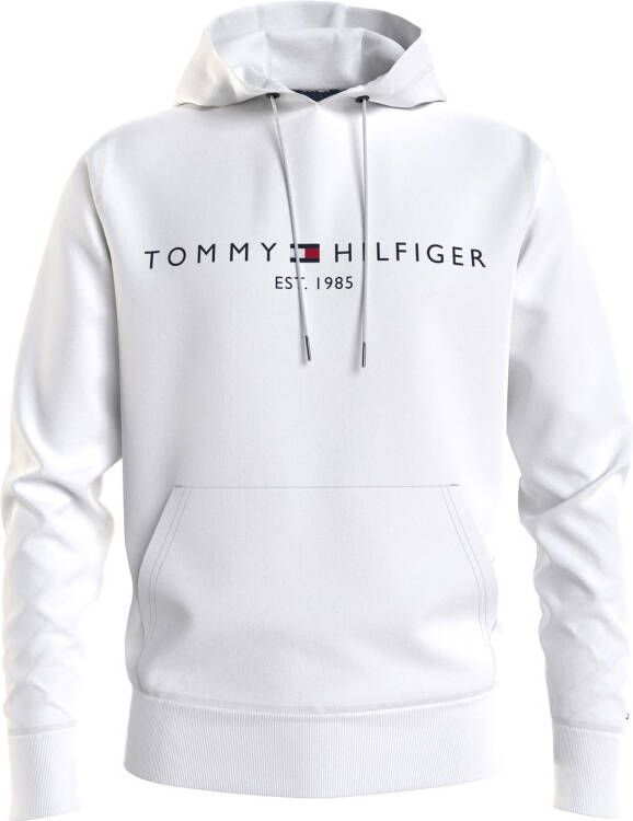Tommy Hilfiger Hoodie TOMMY LOGO HOODY met capuchon en kangoeroezak effen casual regular fit katoenmix capuchon - Foto 11