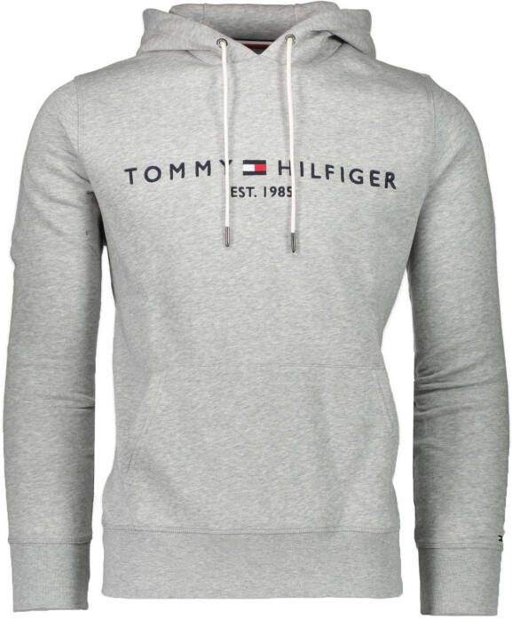 Tommy Hilfiger Grijze Trui Effen Katoenmix NorHeren Pasvorm Gray Heren - Foto 18