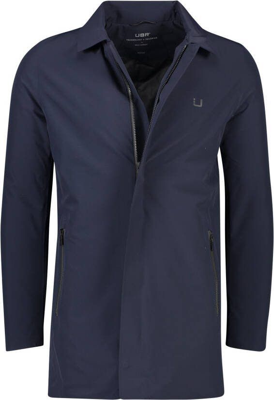 UBR Dynamische Regulator Jas Navy Melange Blue Heren