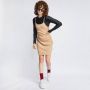 Nike Sportswear Essential Geribde jurk Bruin - Thumbnail 10