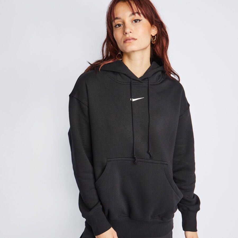 Nike Sportswear Phoenix Fleece Oversized hoodie voor dames Black Sail- Dames - Foto 11