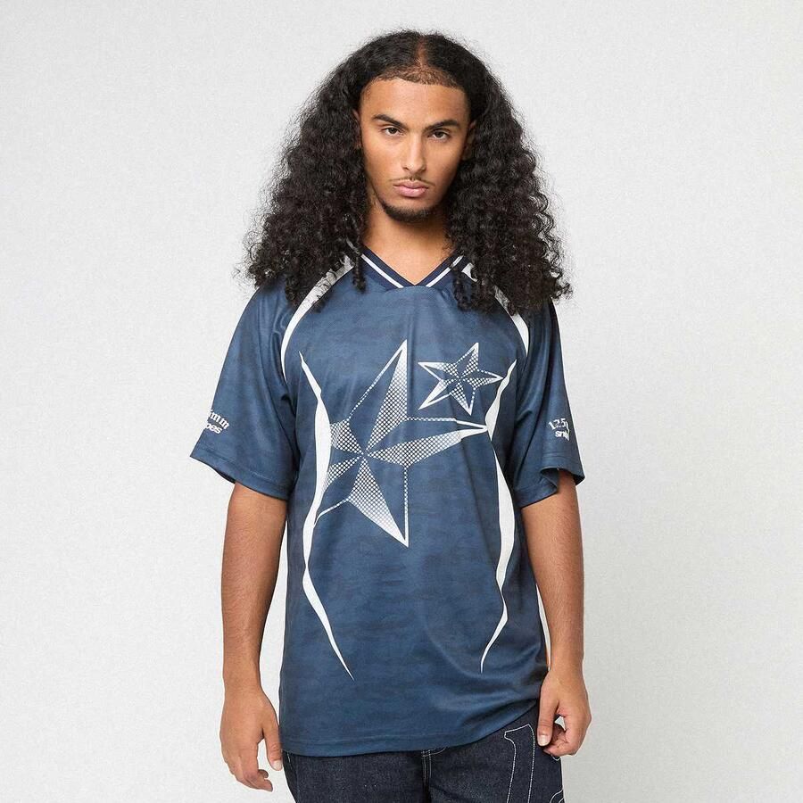 125mm x SNIPES Soccer Jersey Unisex Trainingspakken blauw Maat XS Kleding