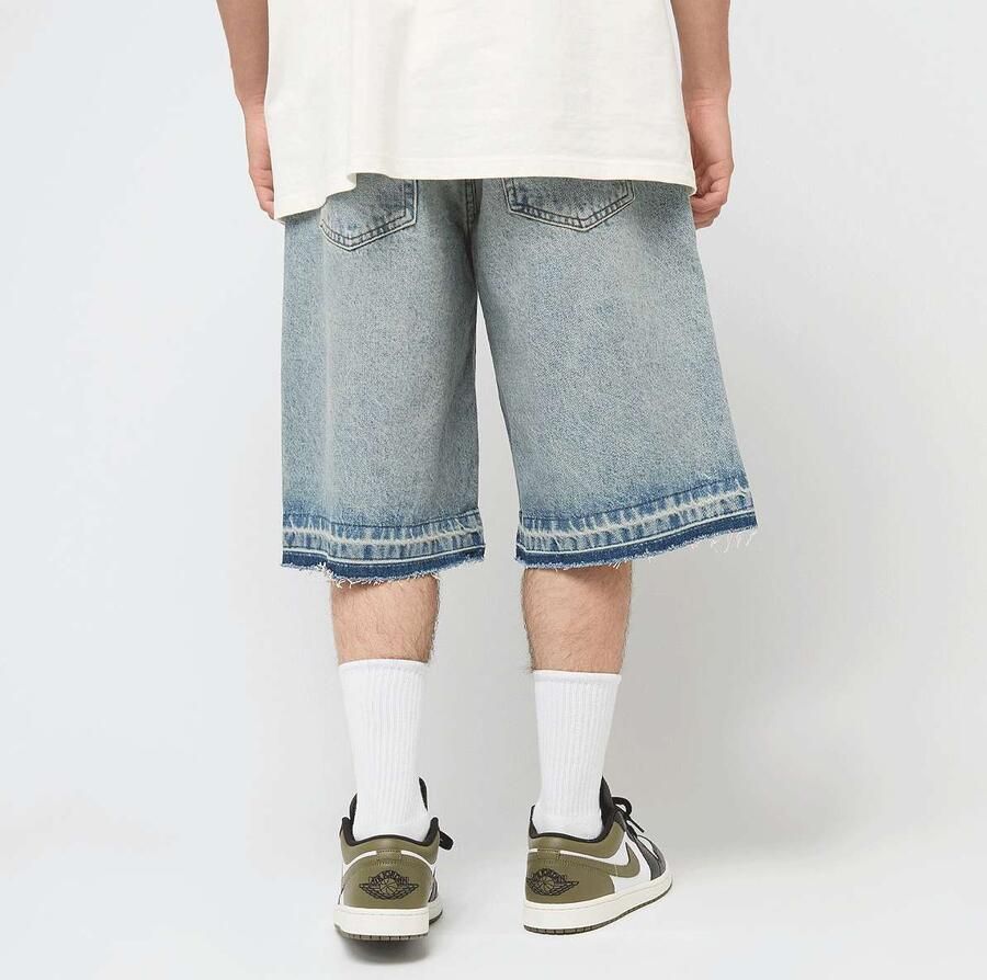2Y STUDIOS Joran Open Hem Baggy Shorts Men blauw Kleding - Foto 2