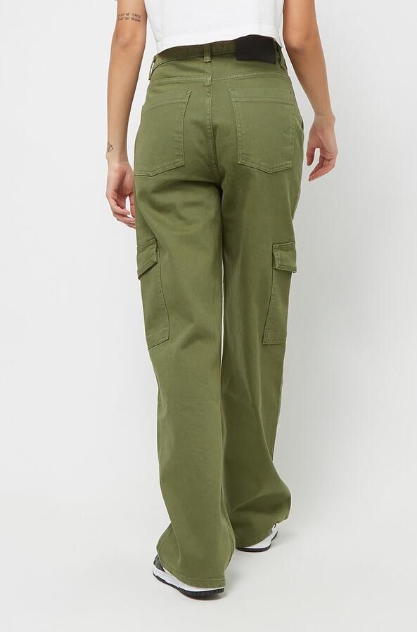 2Y Studios Lona Cargo Jeans Cargobroeken Dames khaki maat: 24 beschikbare maaten:24 25 26 27 28 29 30 31 - Foto 2