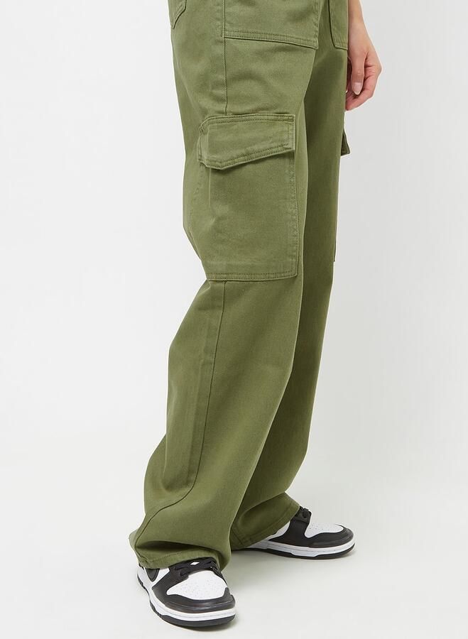 2Y Studios Lona Cargo Jeans Cargobroeken Dames khaki maat: 24 beschikbare maaten:24 25 26 27 28 29 30 31