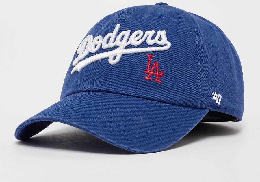 '47 Clean Up MLB LA Dodgers Script Unisex Caps blauw Maat ONE SIZE Accessoires - Foto 3