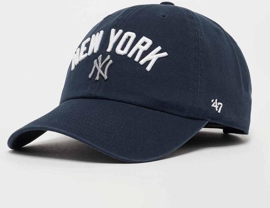 '47 Clean Up MLB New York Yankees Script Unisex Caps blauw Maat ONE SIZE Accessoires - Foto 3