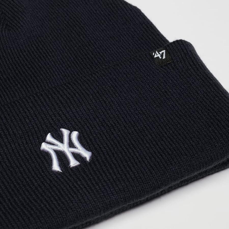 '47 Cuff Knit Base Runner MLB New York Yankees Unisex Mutsen blauw Maat ONE SIZE Accessoires