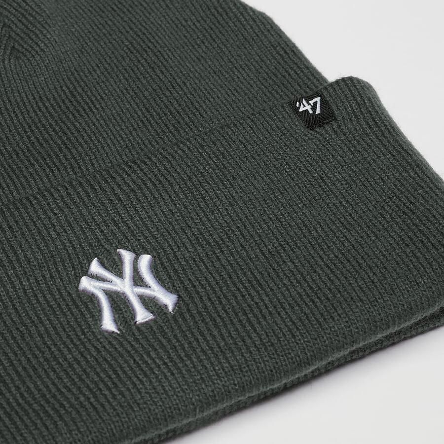 '47 Cuff Knit Base Runner MLB New York Yankees Unisex Mutsen grijs Maat ONE SIZE Accessoires