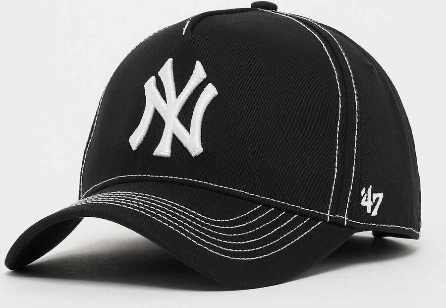 '47 MVP DT Contrast Stich MLB New York Yankees Unisex Caps zwart Maat ONE SIZE Accessoires - Foto 3