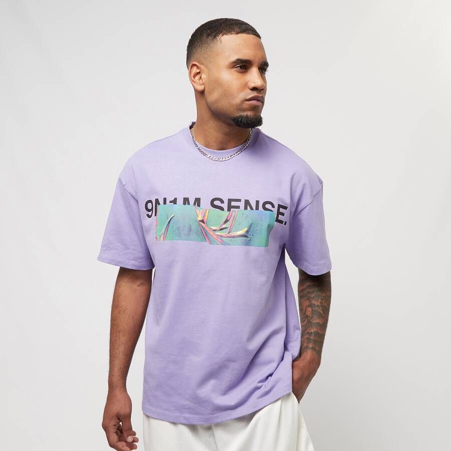 9N1M Sense Chrome Logo T-shirt T-shirts Kleding purple maat: S beschikbare maaten:S