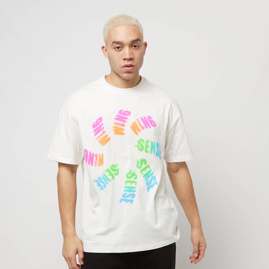 9N1M Sense Rainbow Logo T-shirt T-shirts Kleding offwhite maat: S beschikbare maaten:S M L