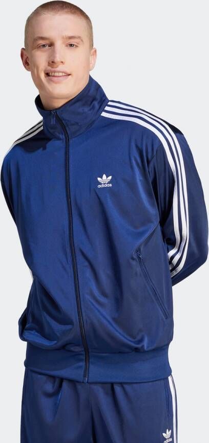 Adidas Originals Adicolor Firebird Trainingsjack Hooded vesten Kleding dark blue maat: M beschikbare maaten:M L