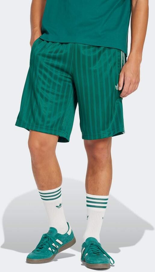 Adidas Originals 3-Streifen Poly Shorts Men Sportshorts groen Maat XL Kleding - Foto 3