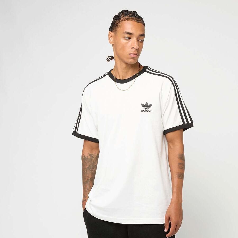 Adidas Originals 3-Streifen T-Shirt Men T-Shirts & Polo's zwart Maat XL Kleding - Foto 4
