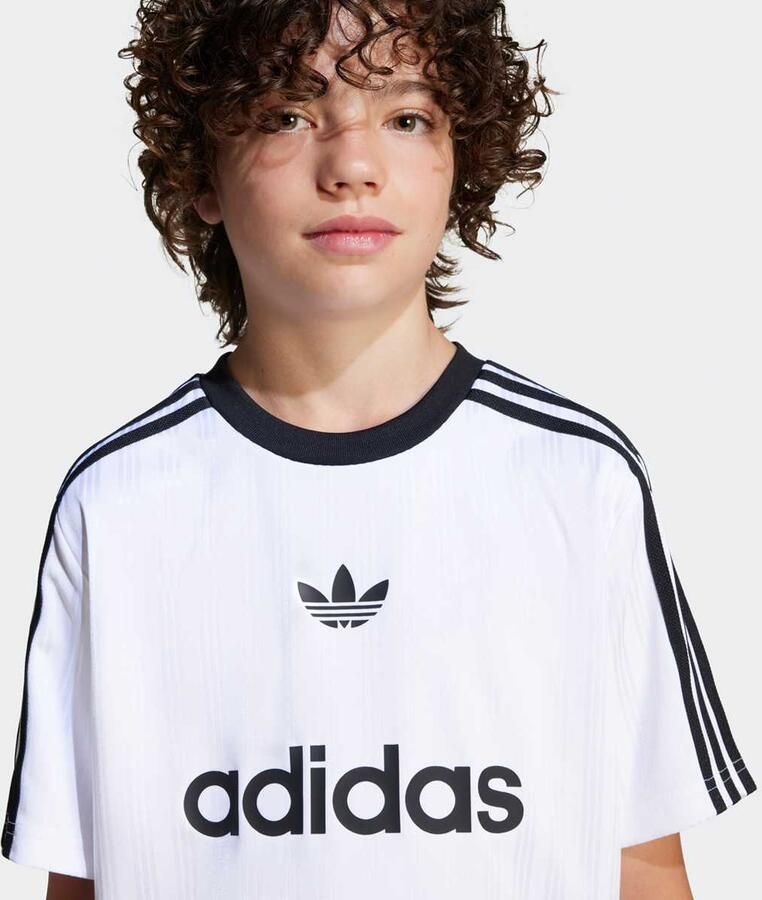 Adidas Originals 3-Streifen T-Shirt Unisex Jersey's wit Kleding - Foto 2