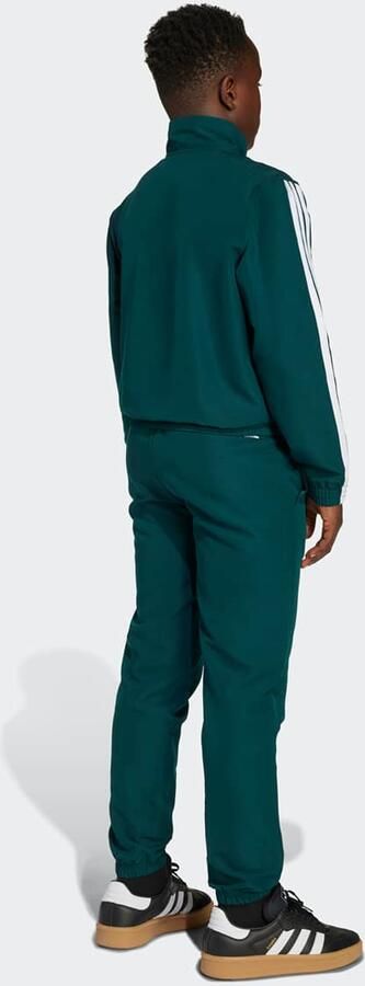 Adidas Originals 3-strepen geweven kids trainingspak Unisex Trainingspakken groen Kleding - Foto 2