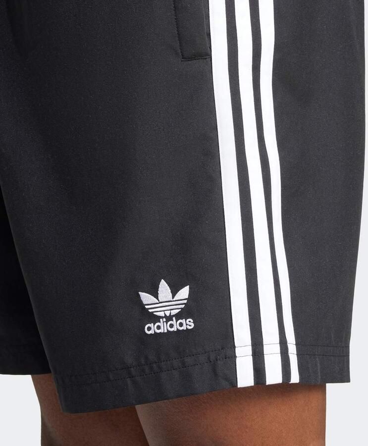 Adidas Originals 3-strepen zwembroek Men Swimwear zwart Maat XL Kleding