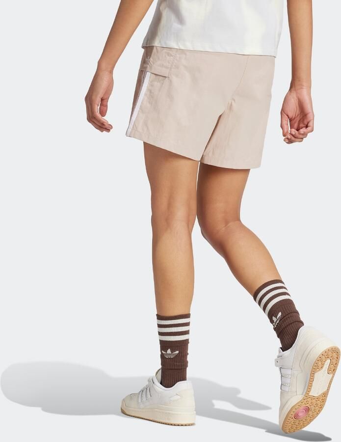 Adidas Originals 3-stripes Cargo Short Summer Glow shorts wonder taupe maat: L beschikbare maaten:XS S M L - Foto 2