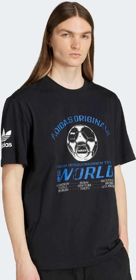 Adidas Originals 90s Football Tee Men T-Shirts & Polo's zwart Maat XL Kleding - Foto 7