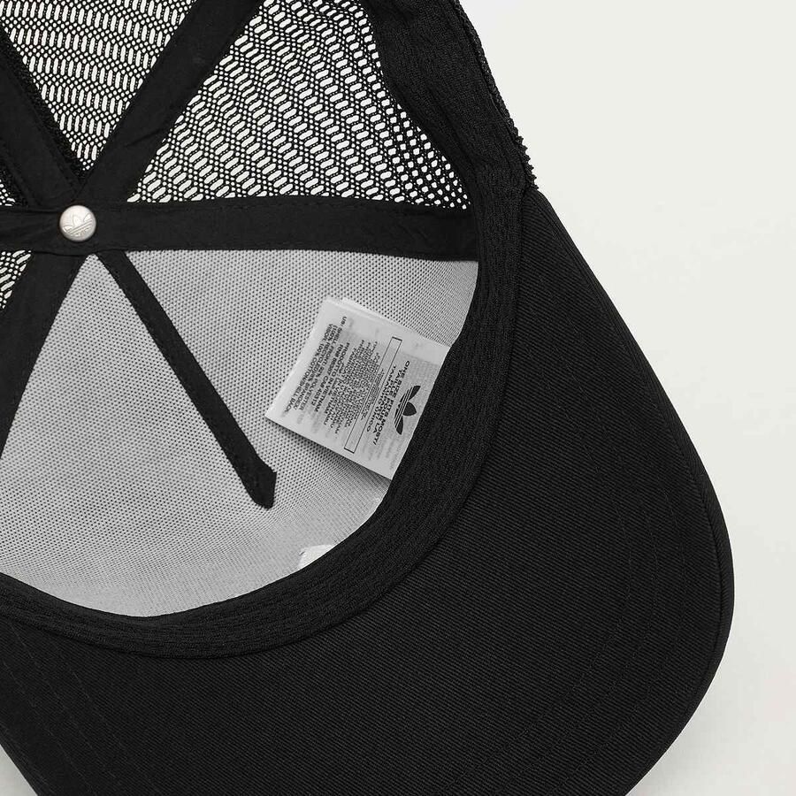 Adidas Originals adi Curved Trucker Unisex Caps zwart Maat ONE SIZE Accessoires