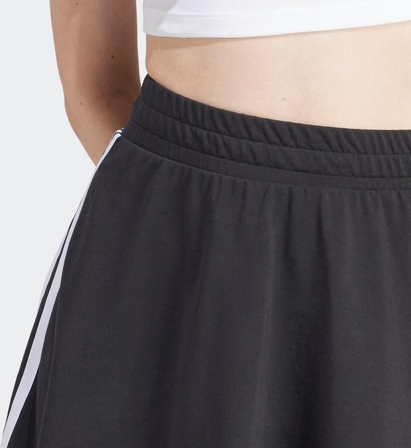 Adidas Originals Adicolor 3-stripes Crop T-shirt T-shirts Dames white maat: XS beschikbare maaten:XS S M L