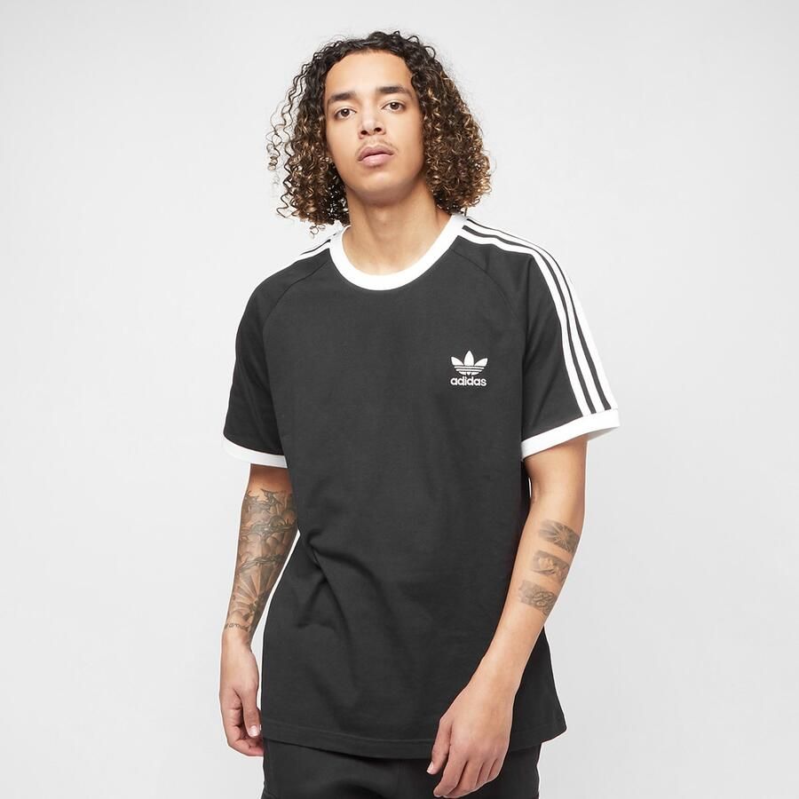Adidas Originals Adicolor 3-stripes T-shirt T-shirts Kleding black maat: XXL beschikbare maaten:S L XL XXL