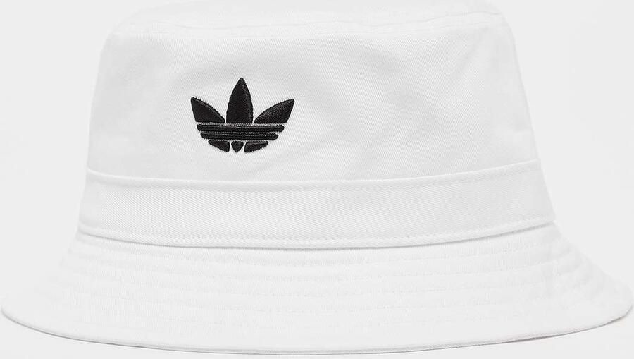 Adidas Originals Adicolor Bucket Hat Unisex Caps & Mutsen wit Maat ONE SIZE Accessoires - Foto 7