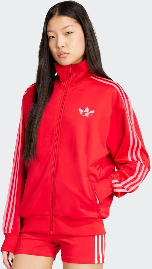 Adidas Originals Adicolor Classic Firebird Loose Track Top Women Hoodies & Sweaters rood Maat XS Kleding - Foto 6
