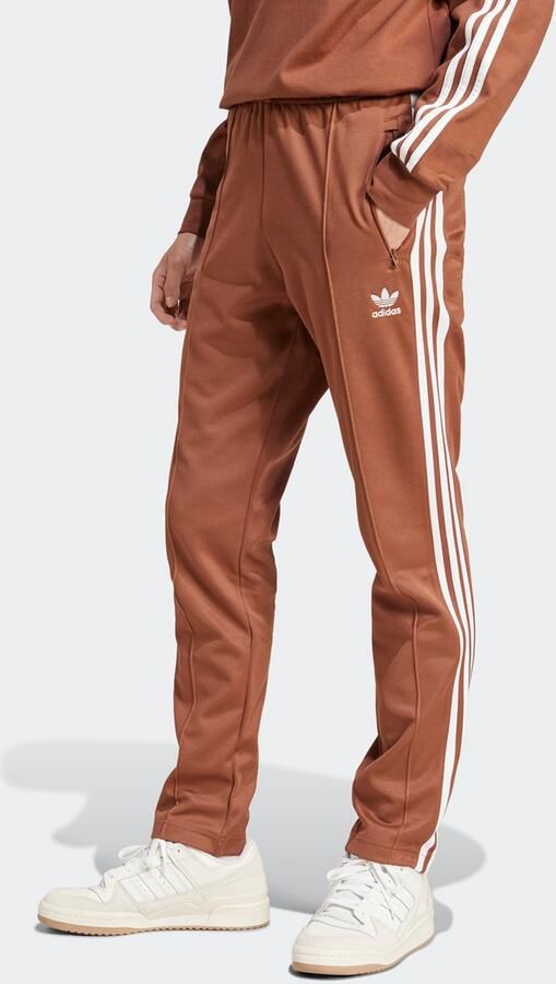 Adidas Originals adicolor Classics Beckenbauer Trackpants Men Trainingsbroeken bruin Maat S Kleding - Foto 3
