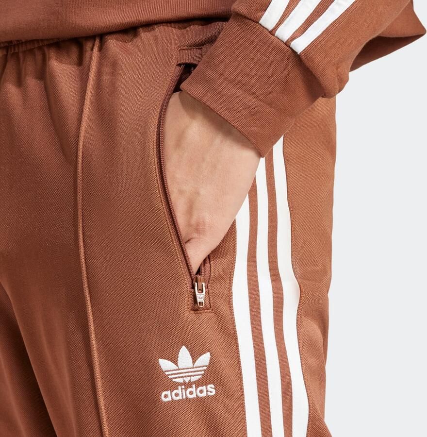 Adidas Originals adicolor Classics Beckenbauer Trackpants Men Trainingsbroeken bruin Maat S Kleding