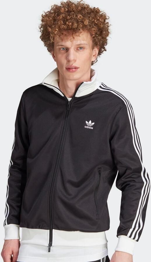 Adidas Originals adicolor Classics Beckenbauer Trainingsjacke men Trainingspakken zwart Maat XL Kleding - Foto 5
