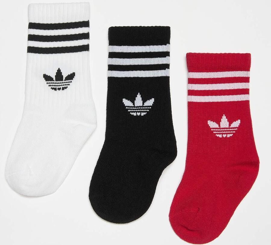Adidas Originals adicolor Crew Socken (3 Pack) Unisex Sokken zwart Maat 22-24 Kleding - Foto 5