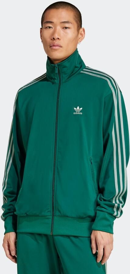 Adidas Originals adicolor Firebird Trainingsjacke Men Trainingspakken groen Maat XL Kleding - Foto 3