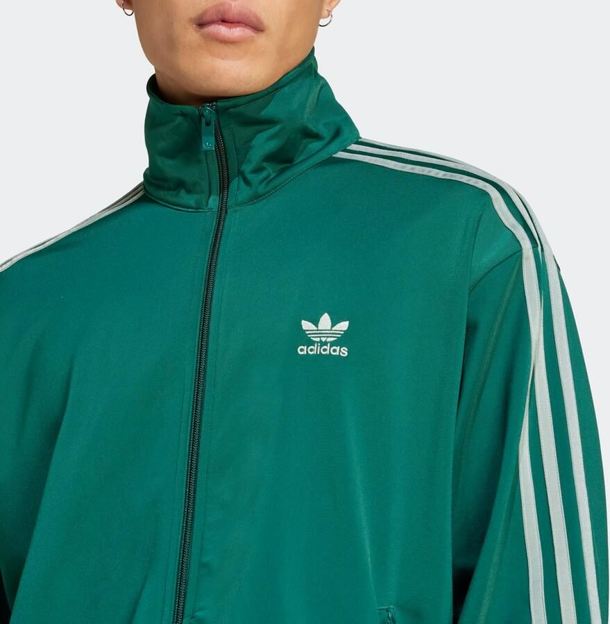 Adidas Originals adicolor Firebird Trainingsjacke Men Trainingspakken groen Maat XL Kleding