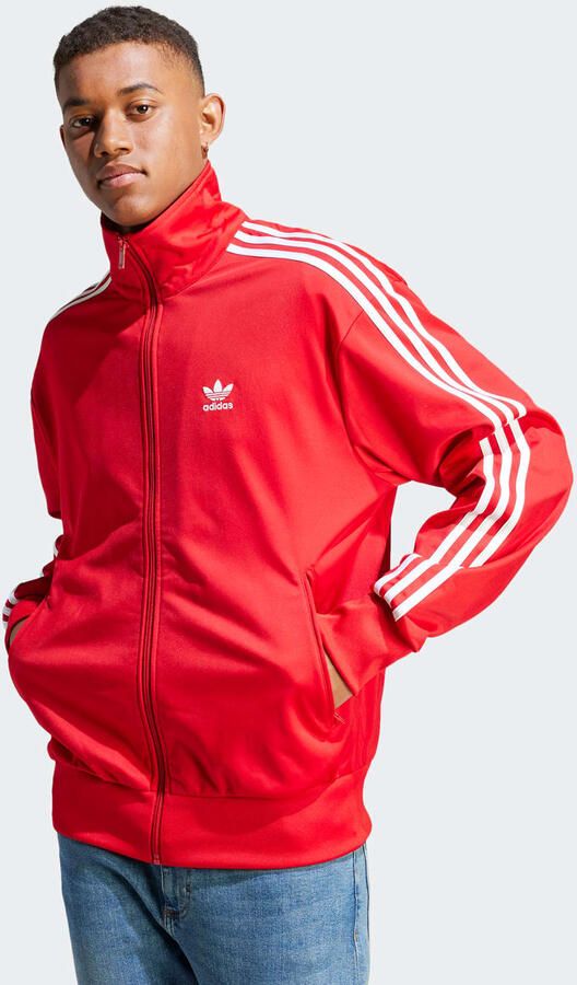 Adidas Originals Adicolor Firebird Trainingsjack Trainingsjassen Heren better scarlet white maat: XL beschikbare maaten:S M L XL - Foto 3