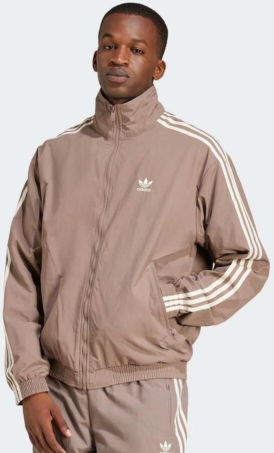 Adidas Originals adicolor Firebird Woven Trackjacket Men Trainingspakken bruin Maat XL Kleding - Foto 3