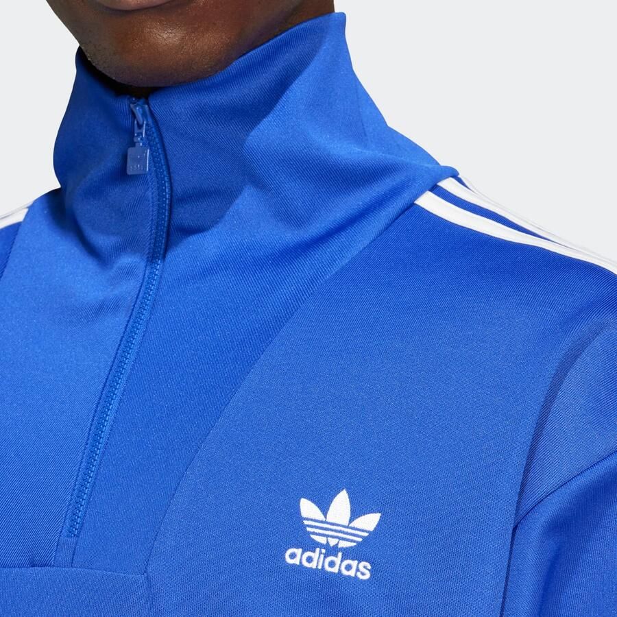 Adidas Originals Adicolor Funnel Neck Track Top Men Trainingspakken blauw Maat XXL Kleding