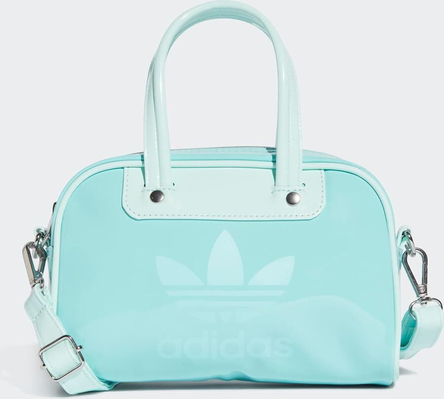 Adidas Originals Adicolor Mini Bowling Tas Unisex Schoudertassen turkoois Maat ONE SIZE Accessoires - Foto 3